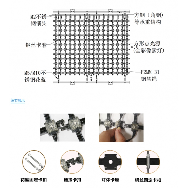 P38.5 LED 網(wǎng)格屏，LED網(wǎng)格軟屏，戶(hù)外LED網(wǎng)格屏